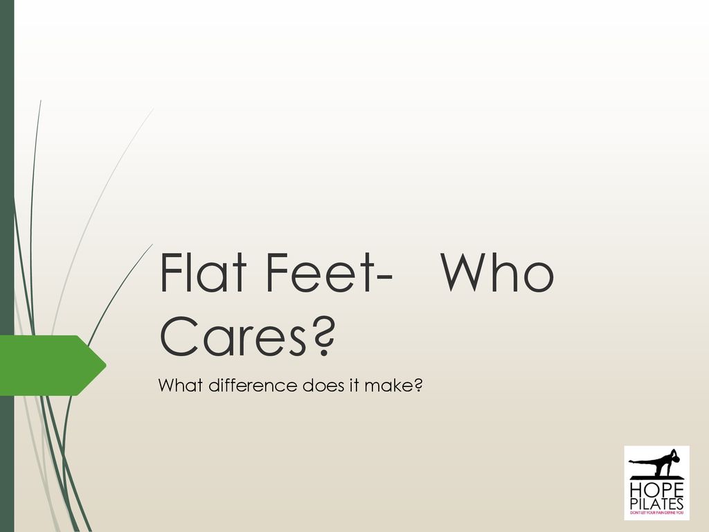 Flat foot shop ppt